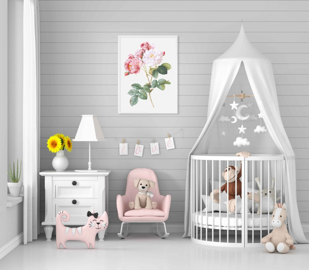 Blooming With Love - Nature Art Frame For Wall Decor- Funkydecors Xs / White Posters Prints &amp; Visual