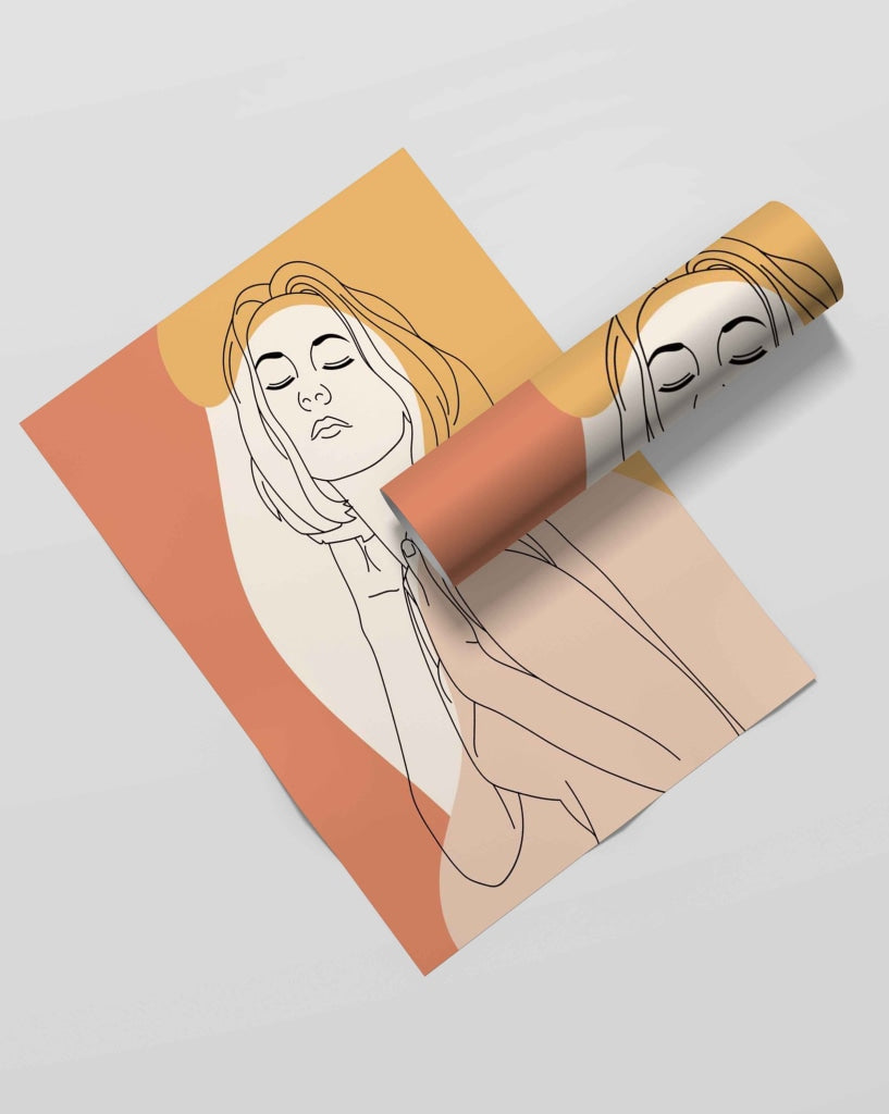 Blow Away The Haters Line Art Frame For Wall Decor- Funkydecors Xs / Roll Posters Prints & Visual