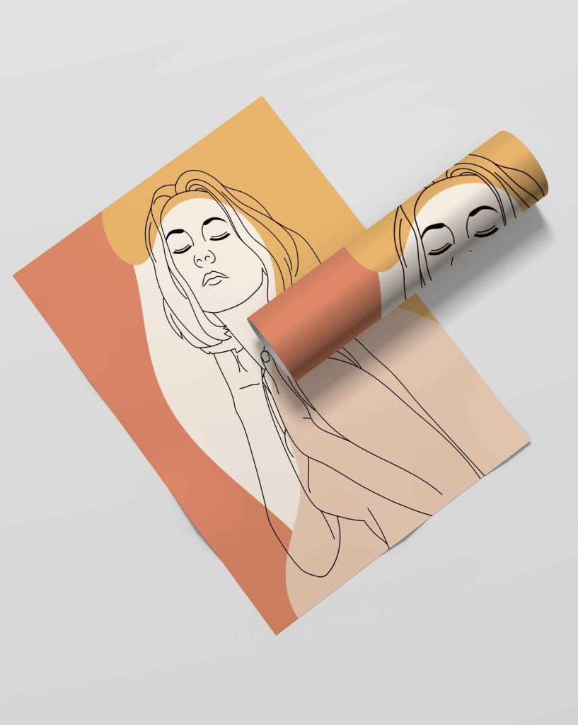 Blow Away The Haters Line Art Frame For Wall Decor- Funkydecors Xs / Roll Posters Prints &amp; Visual