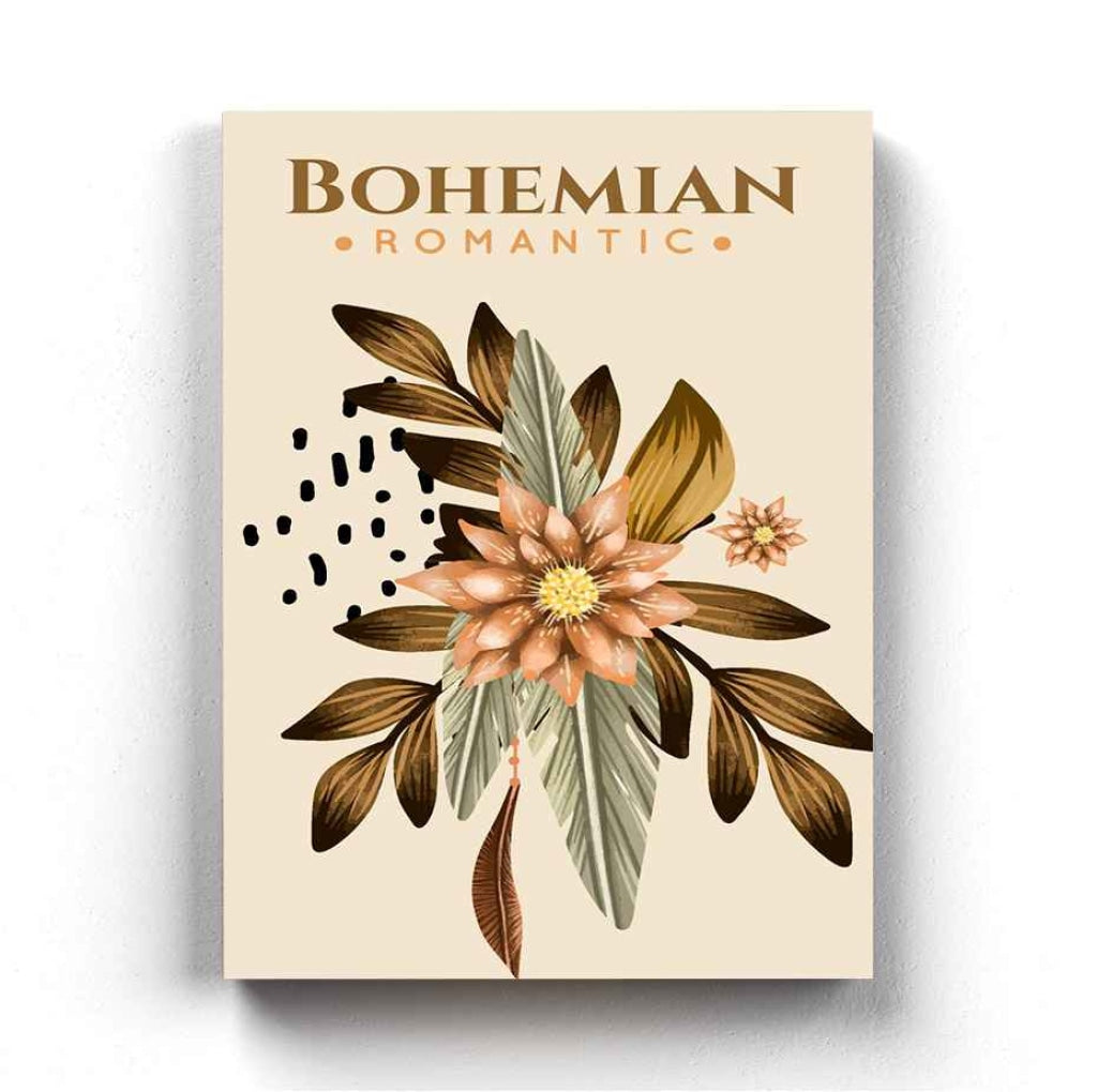 Bohemian Romantic -Boho Art Frame For Wall Decor- Funkydecors Xs / Canvas Posters Prints &amp; Visual