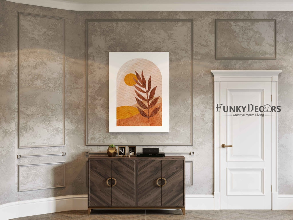 Bohemian Sunset - Minimal Art Frame For Wall Decor- Funkydecors Posters Prints &amp; Visual Artwork