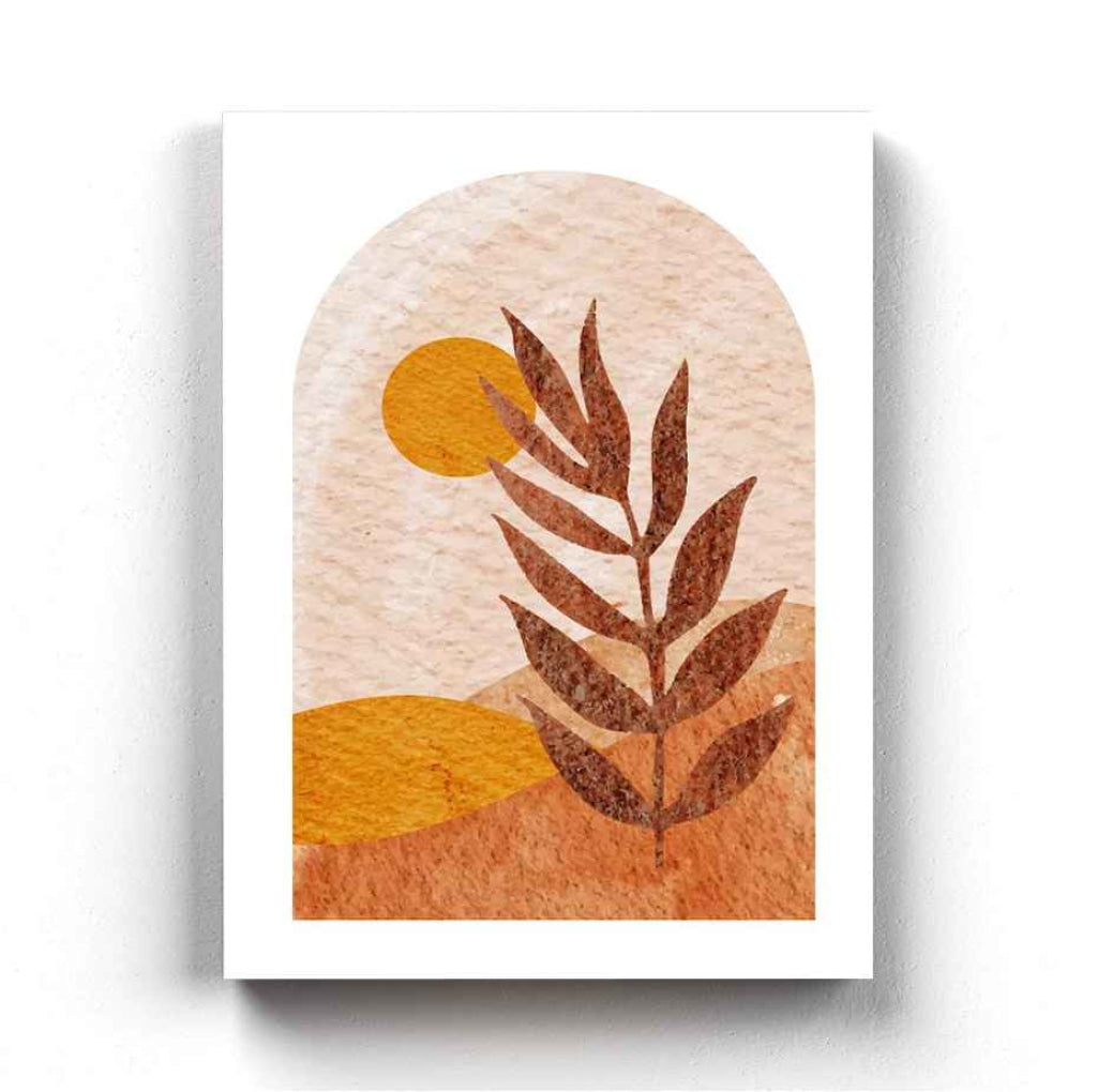 Bohemian Sunset - Minimal Art Frame For Wall Decor- Funkydecors Xs / Canvas Posters Prints &amp; Visual