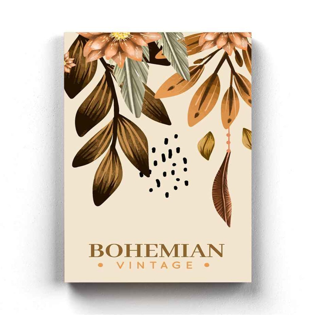 Bohemian Vintage - Boho Art Frame For Wall Decor- Funkydecors Xs / Canvas Posters Prints & Visual