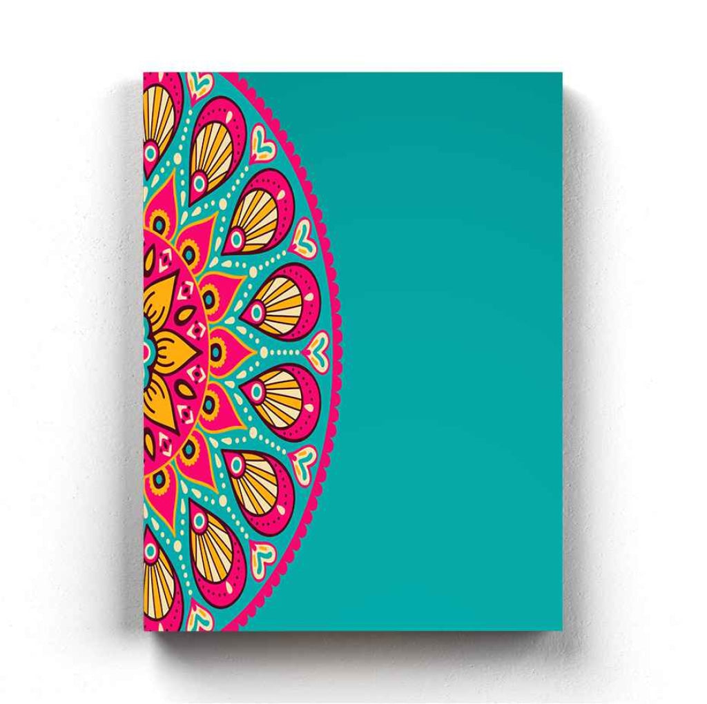 Boho Mandala Art Frame For Wall Decor- Funkydecors Xs / Canvas Posters Prints &amp; Visual Artwork