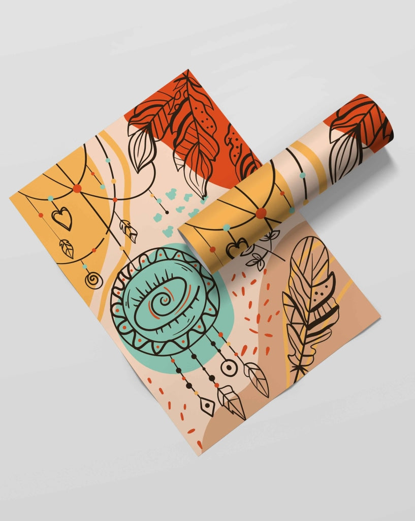 Catching My Dreams - Boho Art Frame For Wall Decor- Funkydecors Xs / Roll Posters Prints &amp; Visual