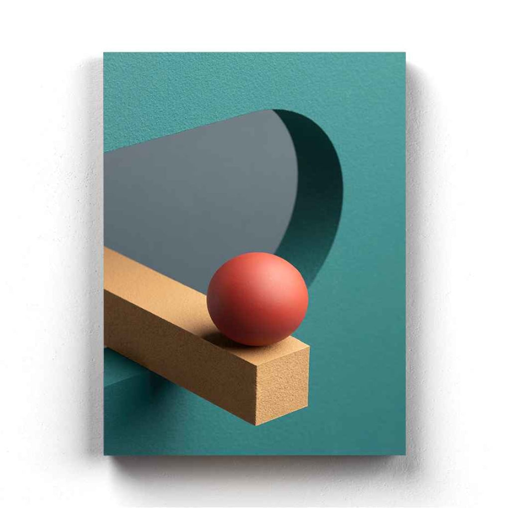 Classic Geometric Art Frame For Wall Decor- Funkydecors Xs / Canvas Posters Prints &amp; Visual Artwork
