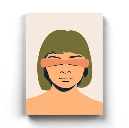 Classic Women Portrait Art Frame For Wall Decor- Funkydecors Xs / Canvas Posters Prints & Visual