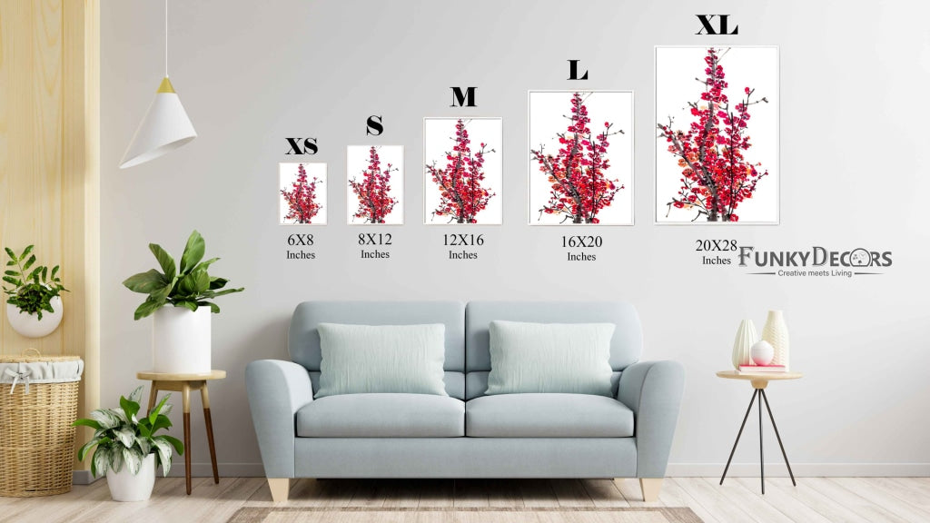 Colour Of Love - Nature Art Frame For Wall Decor- Funkydecors Posters Prints & Visual Artwork