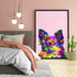 Colourful Chihuahua - Animal Art Frame For Wall Decor- Funkydecors Xs / Black Posters Prints &