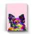 Colourful Chihuahua - Animal Art Frame For Wall Decor- Funkydecors Xs / Canvas Posters Prints &