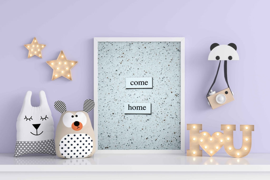 Come Home - Quotes Art Frame For Wall Decor- Funkydecors Xs / White Posters Prints & Visual Artwork