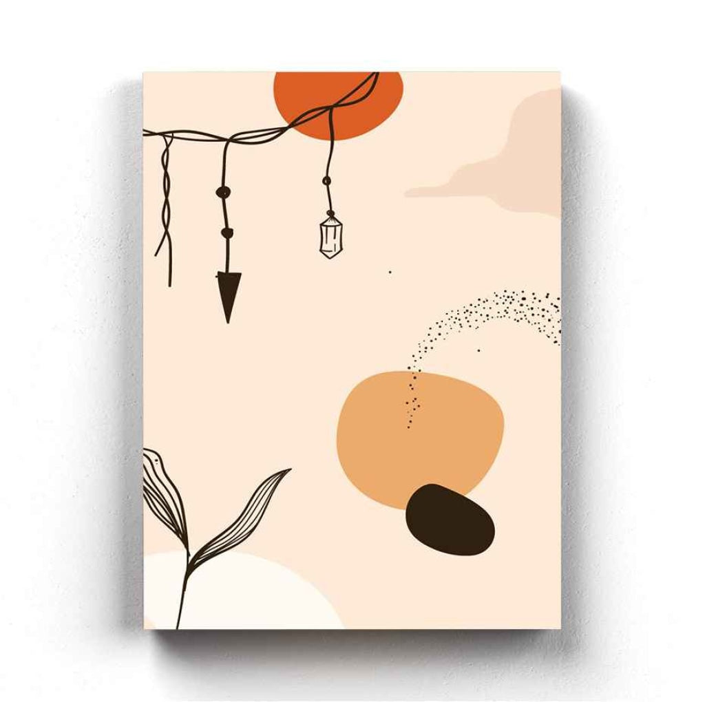 Creative Abstract Art Frame For Wall Decor- Funkydecors Xs / Canvas Posters Prints & Visual Artwork