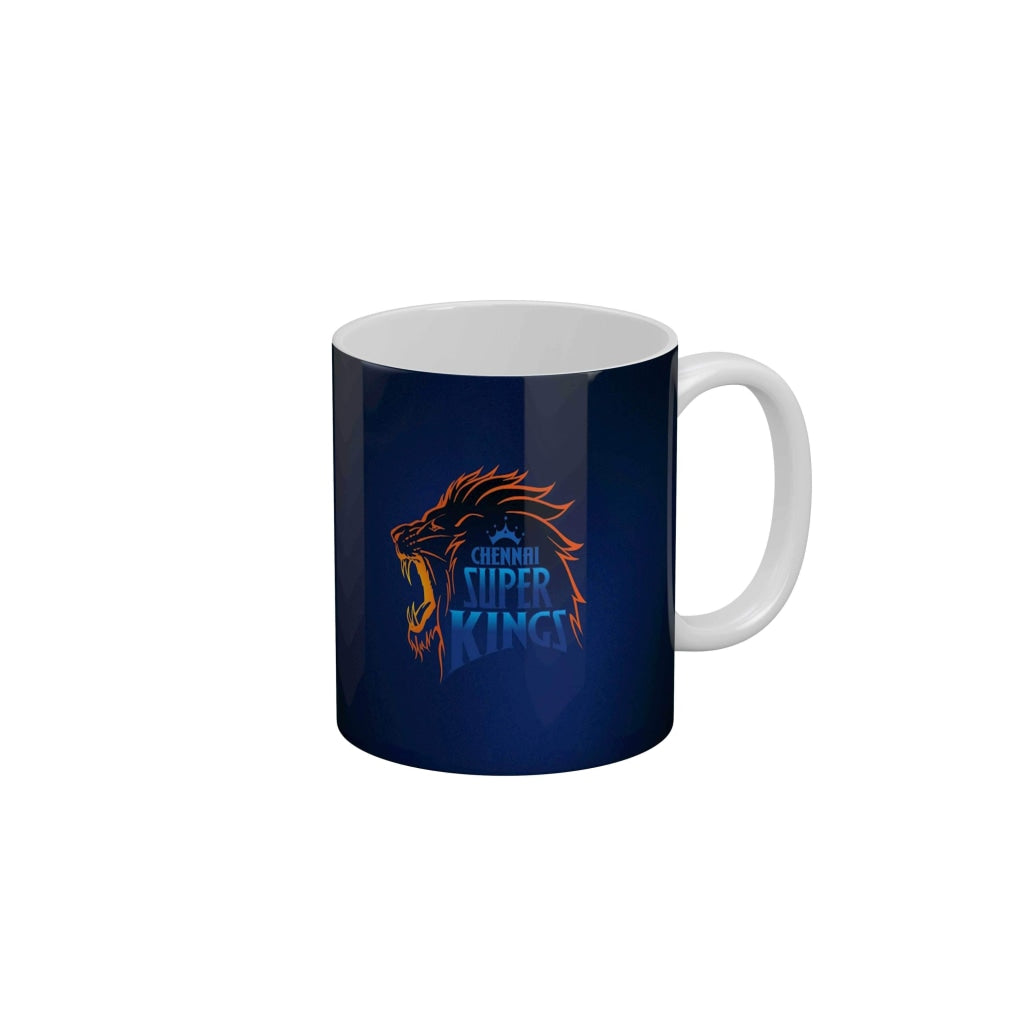 CSK Logo Coffee Ceramic Mug 350 ML-FunkyDecors IPL Mugs FunkyDecors