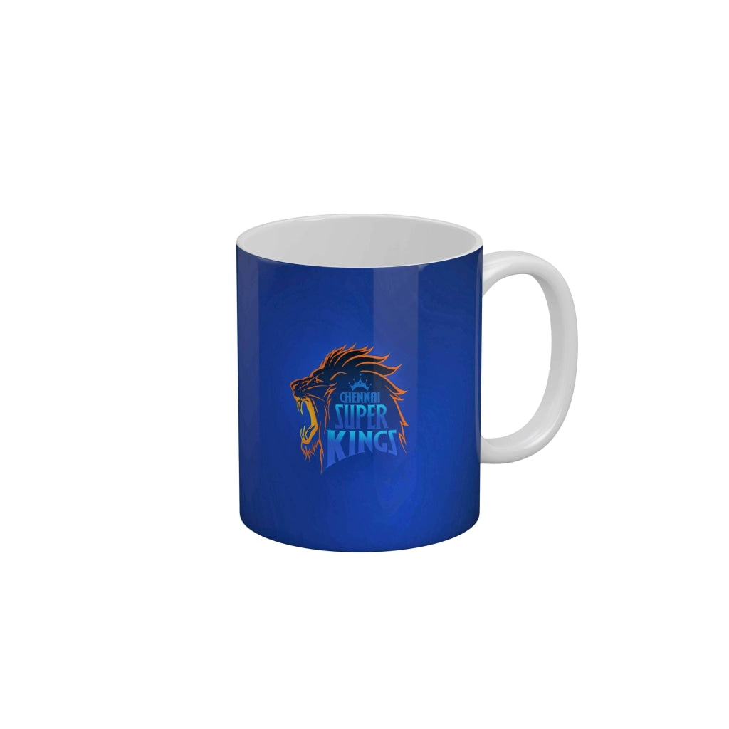 CSK Logo Coffee Ceramic Mug 350 ML-FunkyDecors IPL Mugs FunkyDecors