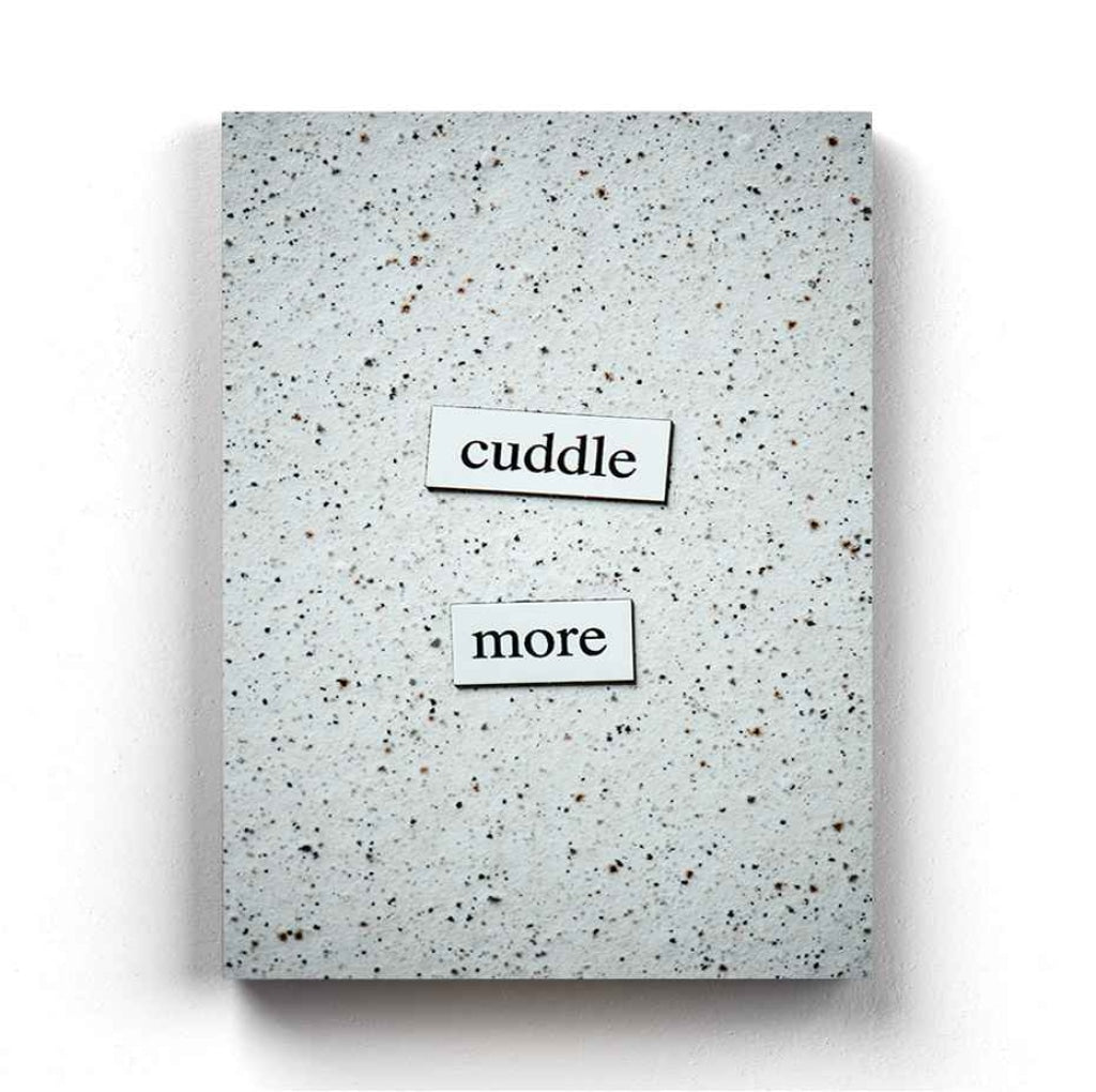 Cuddle More - Love Quotes Art Frame For Wall Decor- Funkydecors Xs / Canvas Posters Prints & Visual