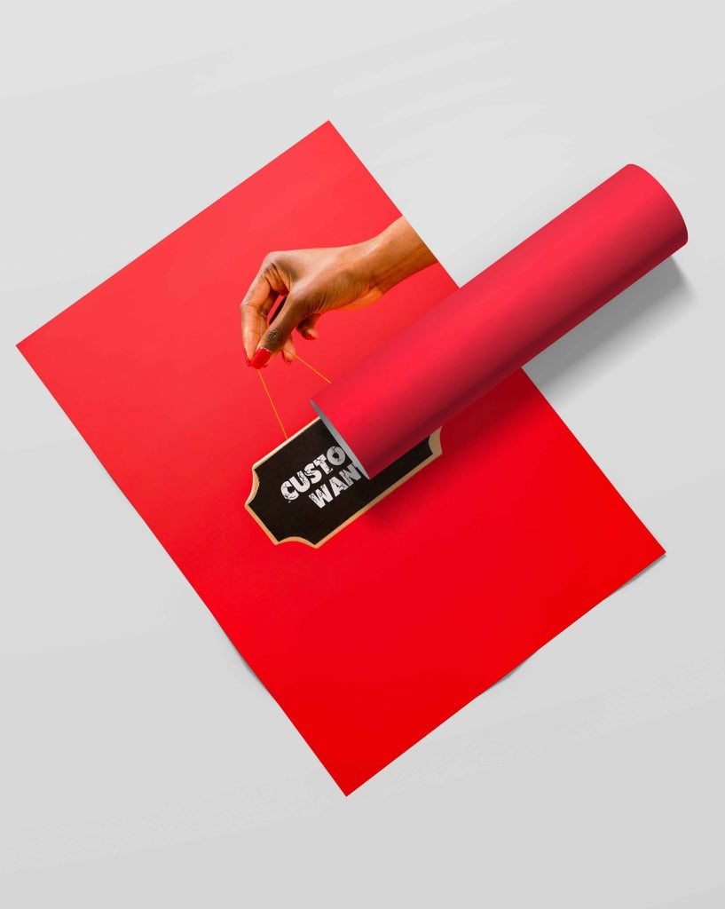 Customers Wanted - Business Art Frame For Wall Decor- Funkydecors Xs / Roll Posters Prints &amp; Visual