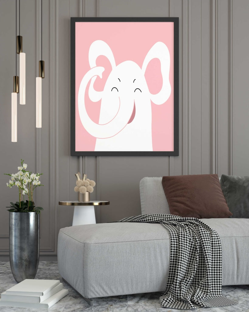 Cuteness Overloaded - Nursery Art Frame For Wall Decor- Funkydecors Xs / Black Posters Prints &
