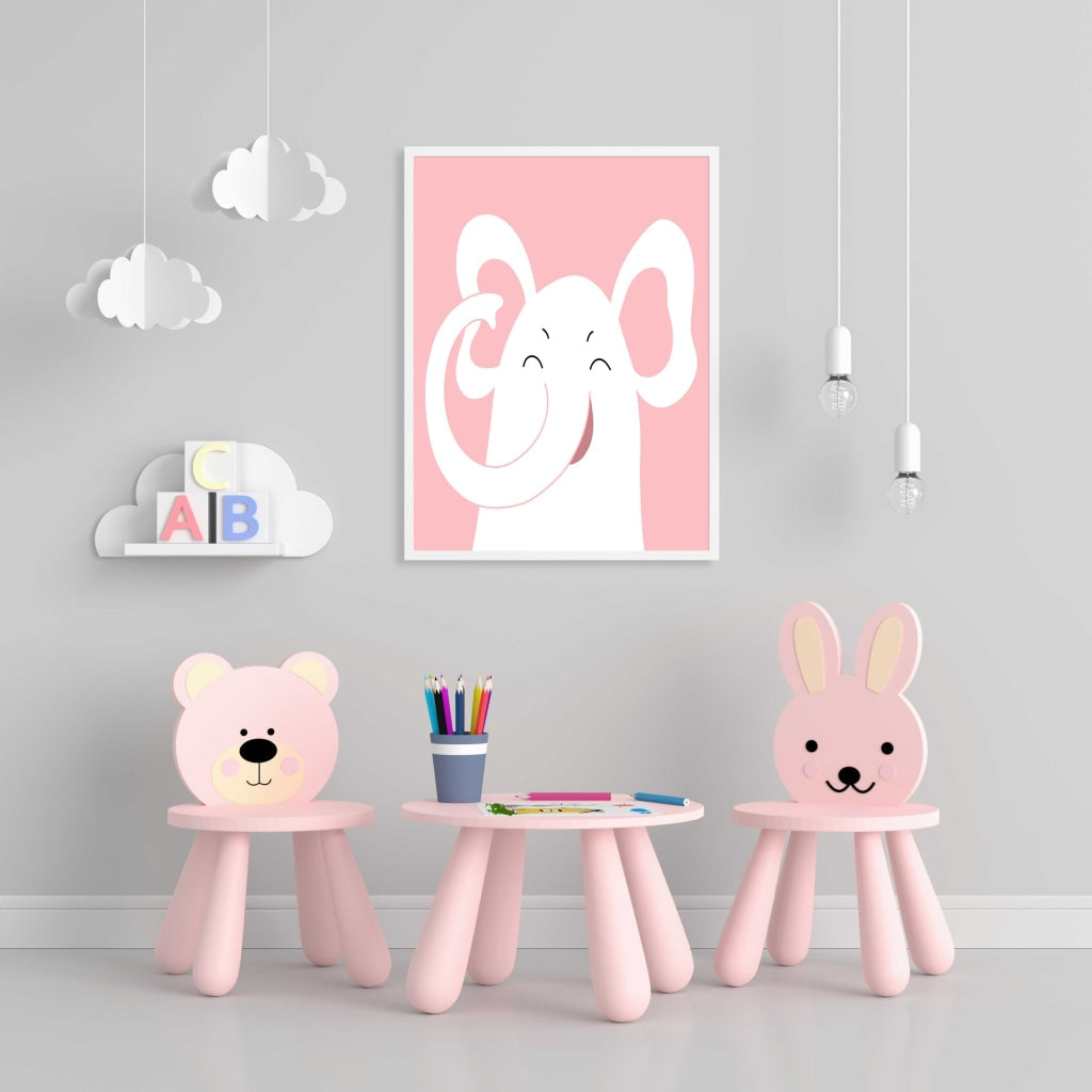Cuteness Overloaded - Nursery Art Frame For Wall Decor- Funkydecors Xs / White Posters Prints &amp;