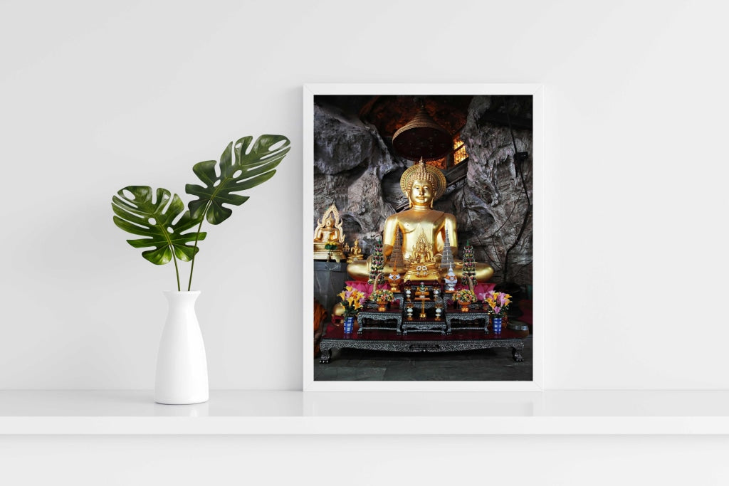 Divinity - Spiritual Art Frame For Wall Decor- Funkydecors Xs / White Posters Prints &amp; Visual