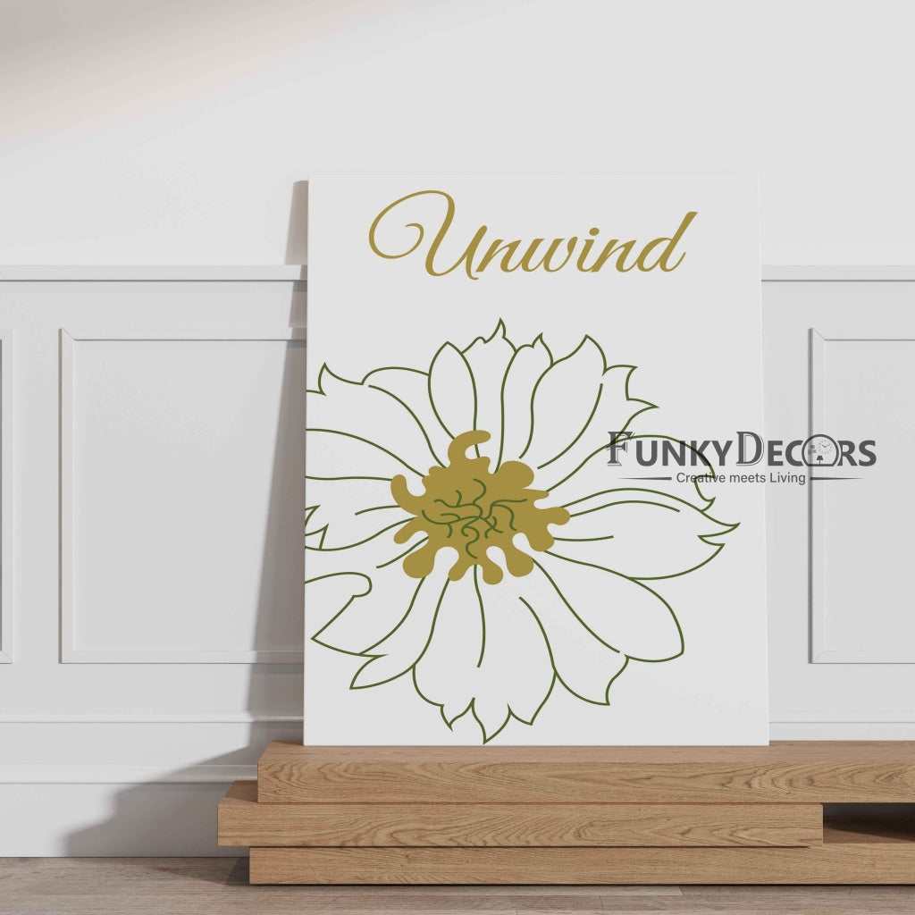 Elegant Floral Frame For Wall Decor- Funkydecors Posters Prints &amp; Visual Artwork
