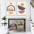Elegant Minimal 2 Panels Art Frame For Wall Decor- Funkydecors Xs / Canvas Posters Prints & Visual