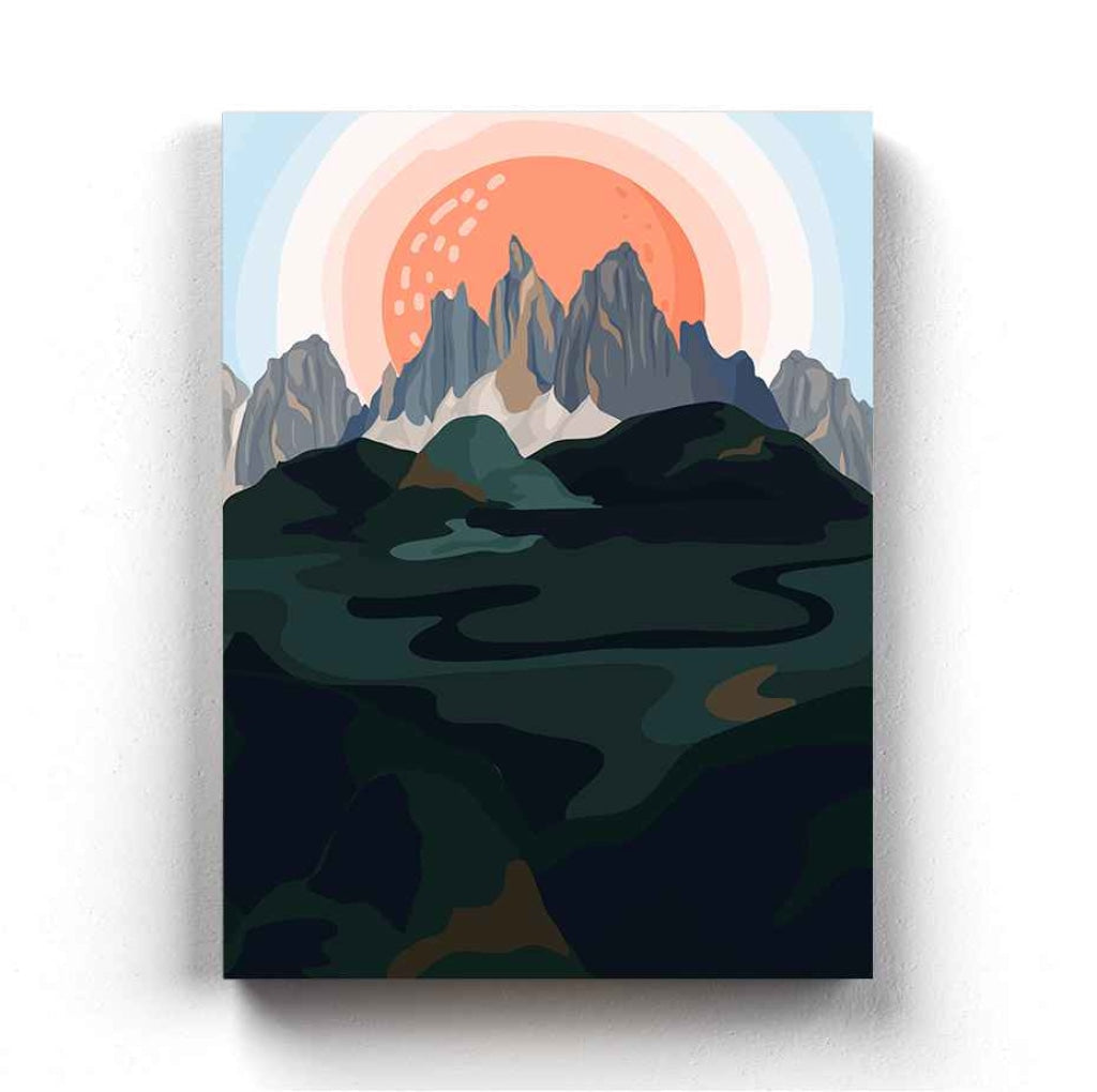 Elegant Nature Art Frame For Wall Decor- Funkydecors Xs / Canvas Posters Prints & Visual Artwork