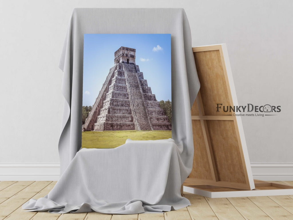 Exploring The Pyramid - Architectural Art Frame For Wall Decor- Funkydecors Posters Prints & Visual