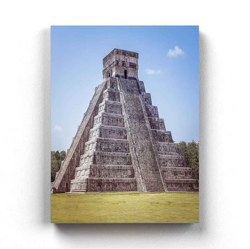 Exploring The Pyramid - Architectural Art Frame For Wall Decor- Funkydecors Xs / Canvas Posters