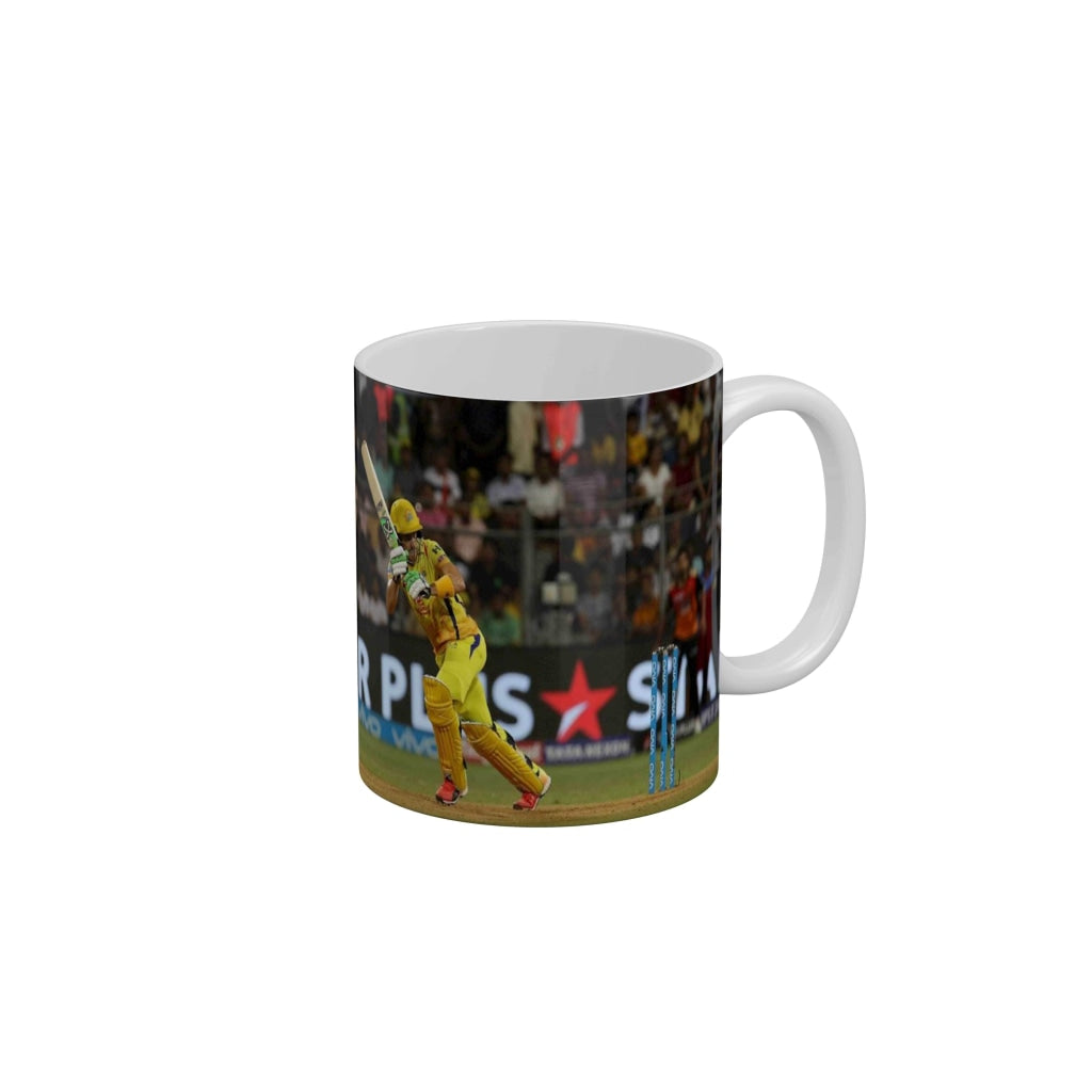 Faf du Plessis CSK Coffee Ceramic Mug 350 ML-FunkyDecors IPL Mugs FunkyDecors