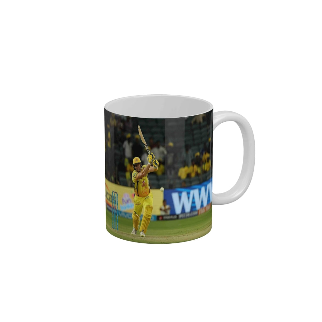 Faf du Plessis CSK Coffee Ceramic Mug 350 ML-FunkyDecors IPL Mugs FunkyDecors