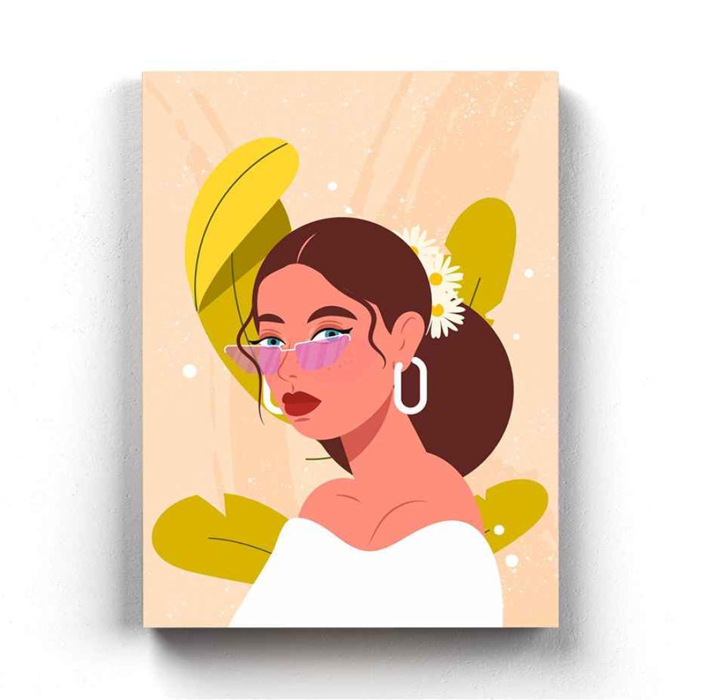 Fairytale Portrait Art Frame For Wall Decor- Funkydecors Xs / Canvas Posters Prints & Visual Artwork
