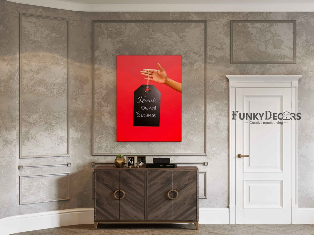 Female Owned Business- Business Art Frame For Wall Decor- Funkydecors Posters Prints & Visual