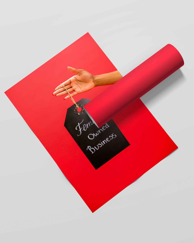 Female Owned Business- Business Art Frame For Wall Decor- Funkydecors Xs / Roll Posters Prints &