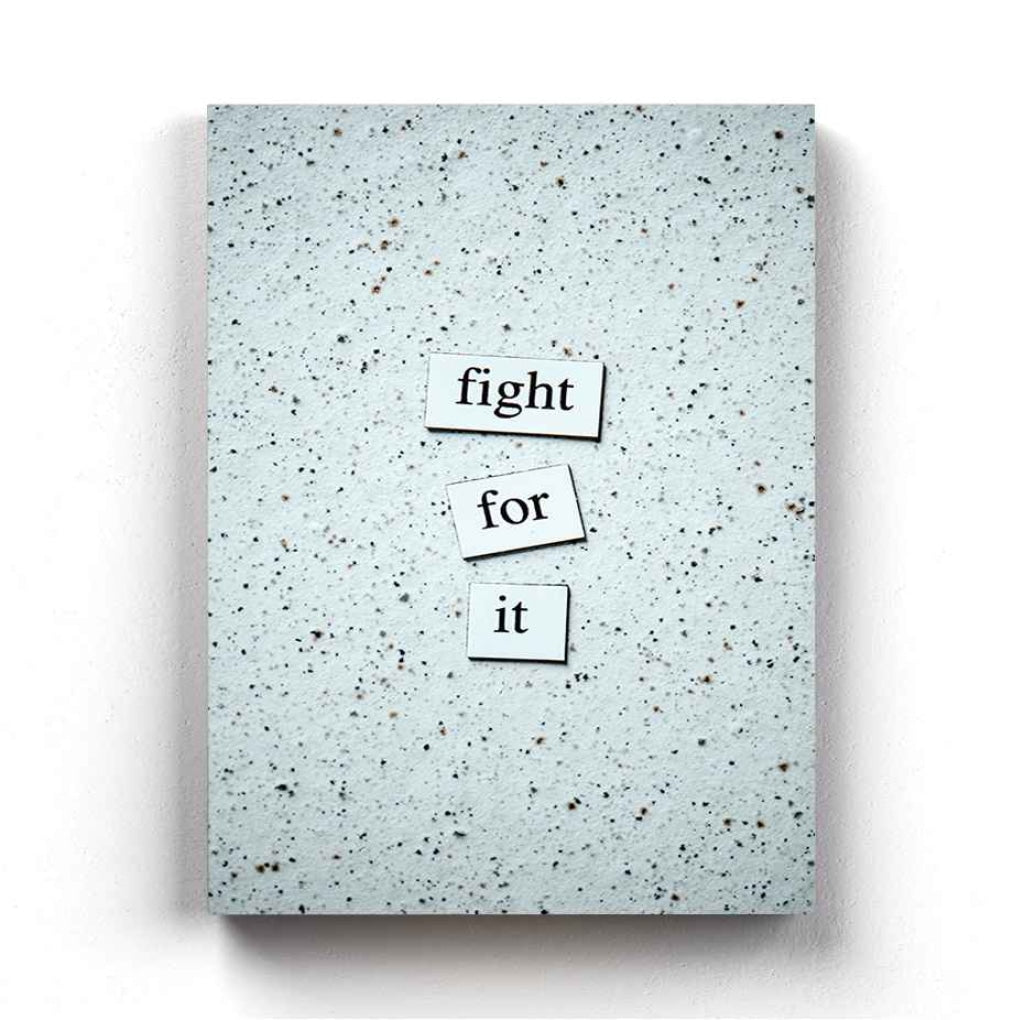 Fight For It - Quotes Art Frame For Wall Decor- Funkydecors Xs / Canvas Posters Prints & Visual
