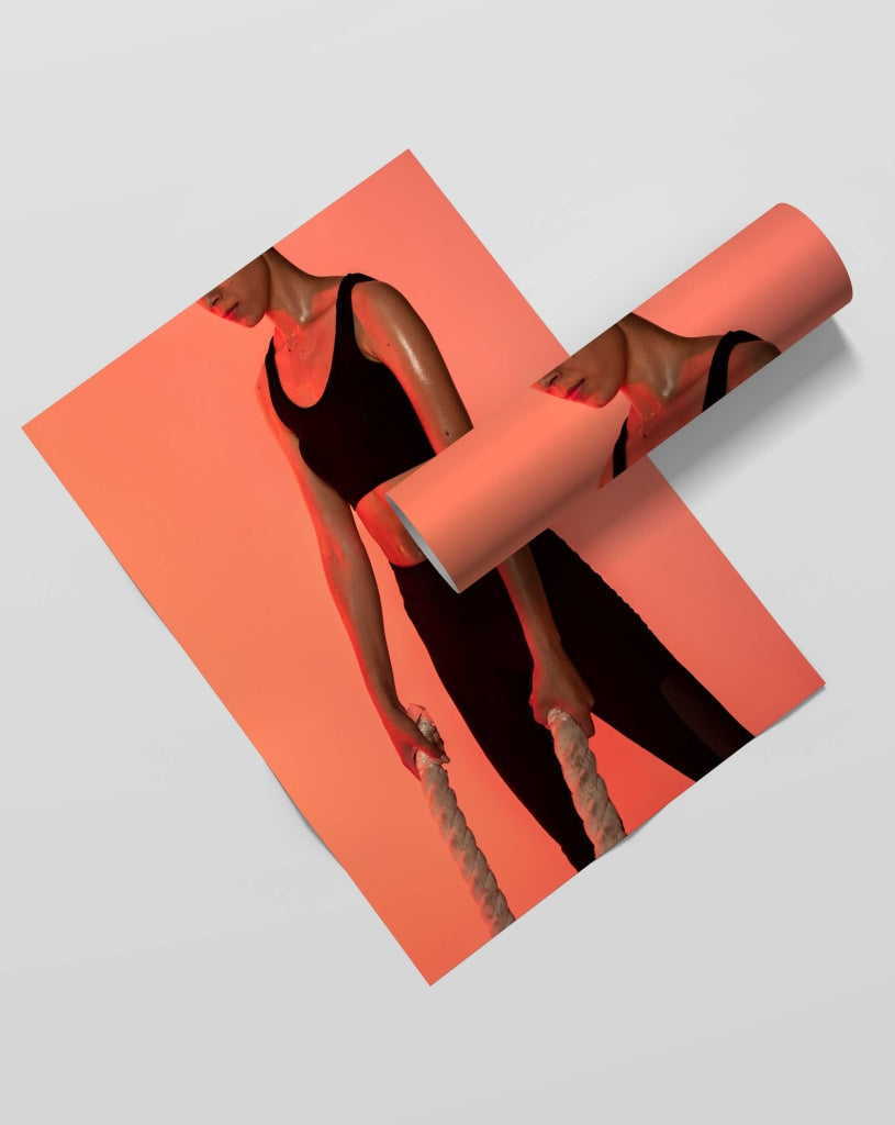 Fitness Goal - Sports Art Frame For Wall Decor- Funkydecors Xs / Roll Posters Prints &amp; Visual