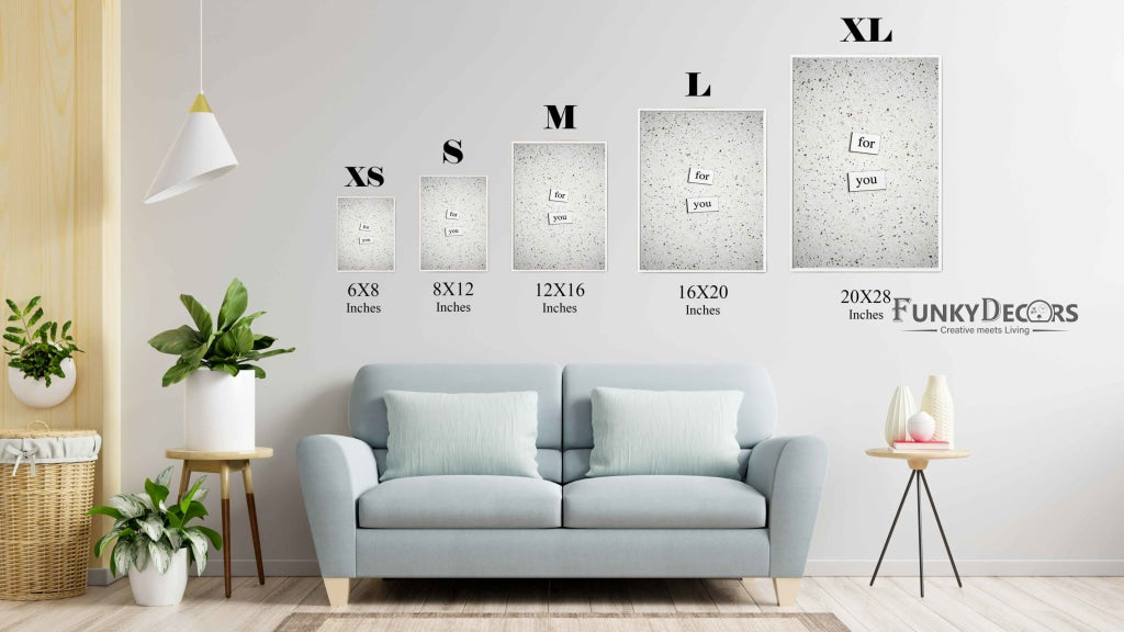 For You - Love Quotes Art Frame For Wall Decor- Funkydecors Posters Prints &amp; Visual Artwork