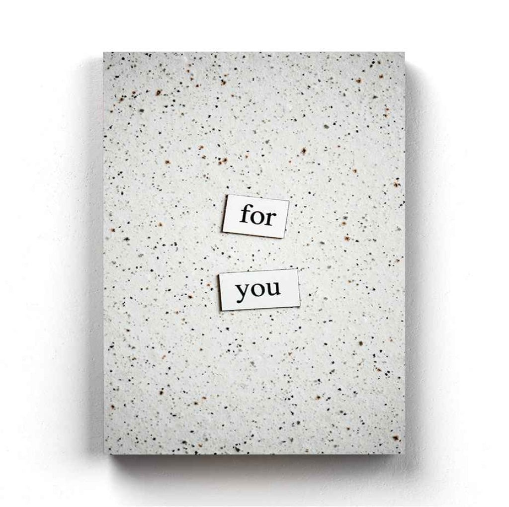 For You - Love Quotes Art Frame For Wall Decor- Funkydecors Xs / Canvas Posters Prints &amp; Visual