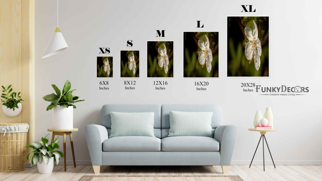 Fragrant Blossoms - Floral Art Frame For Wall Decor- Funkydecors Posters Prints &amp; Visual Artwork