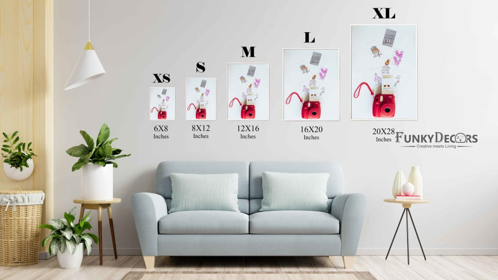 Funky Quotes Art Frame For Wall Decor- Funkydecors Posters Prints &amp; Visual Artwork