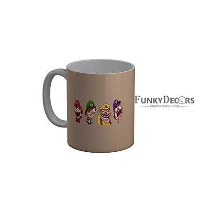 Funkydecors 3D Cartoon Ceramic Mug 350 Ml Multicolor Mugs