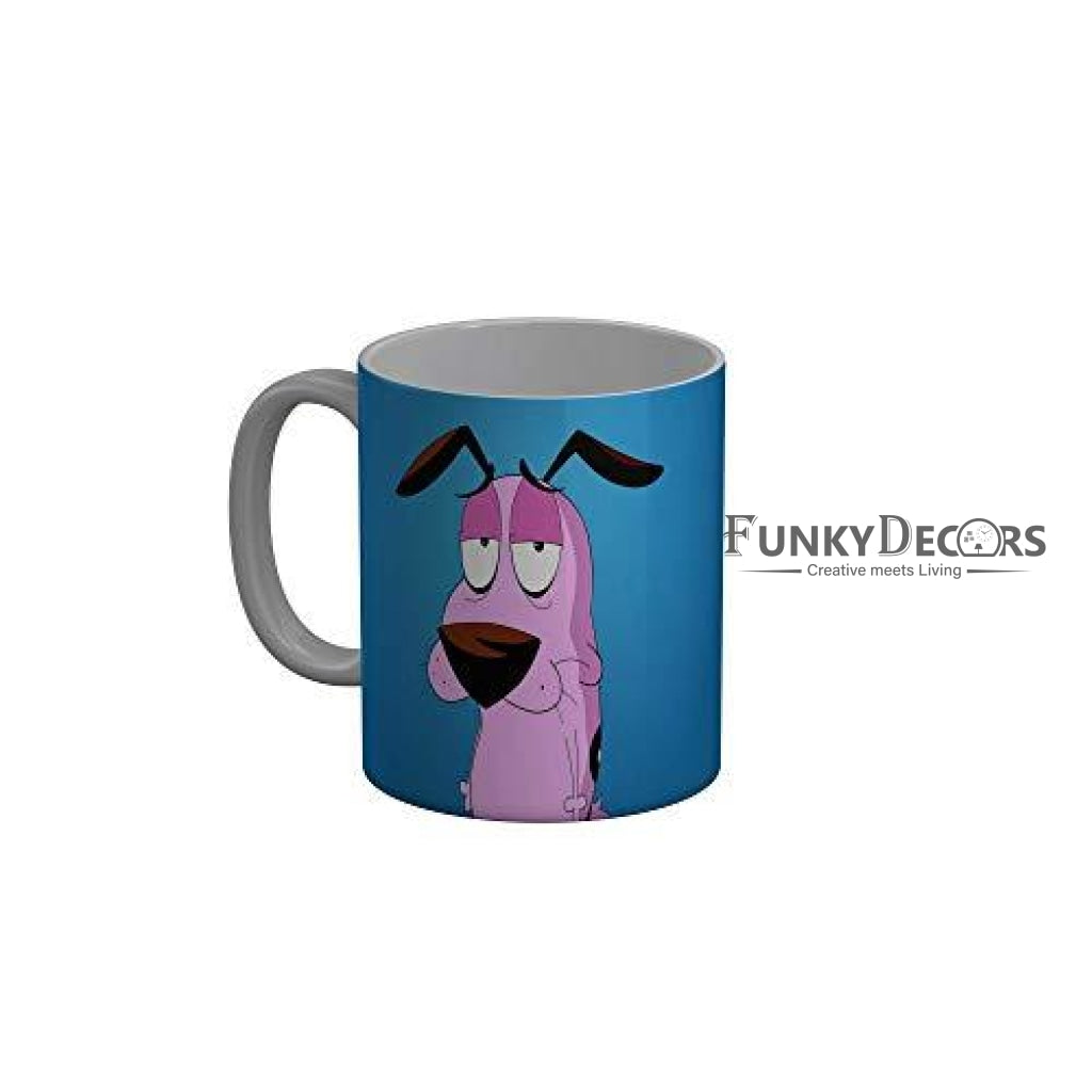 Funkydecors 3D Cartoon Ceramic Mug 350 Ml Multicolor Mugs