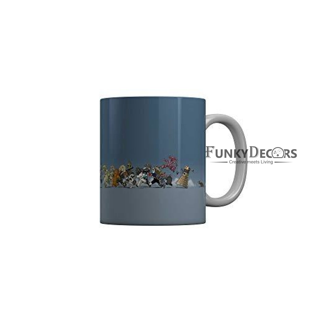 Funkydecors 3D Cartoon Ceramic Mug 350 Ml Multicolor Mugs