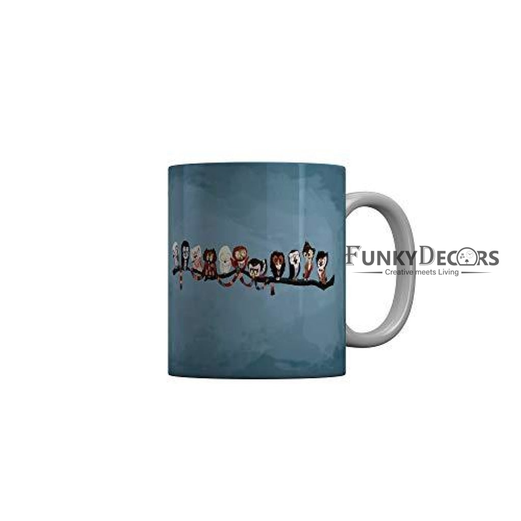 Funkydecors 3D Cartoon Ceramic Mug 350 Ml Multicolor Mugs