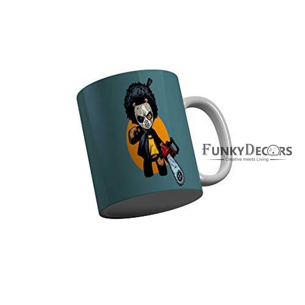 Funkydecors 3D Cartoon Ceramic Mug 350 Ml Multicolor Mugs