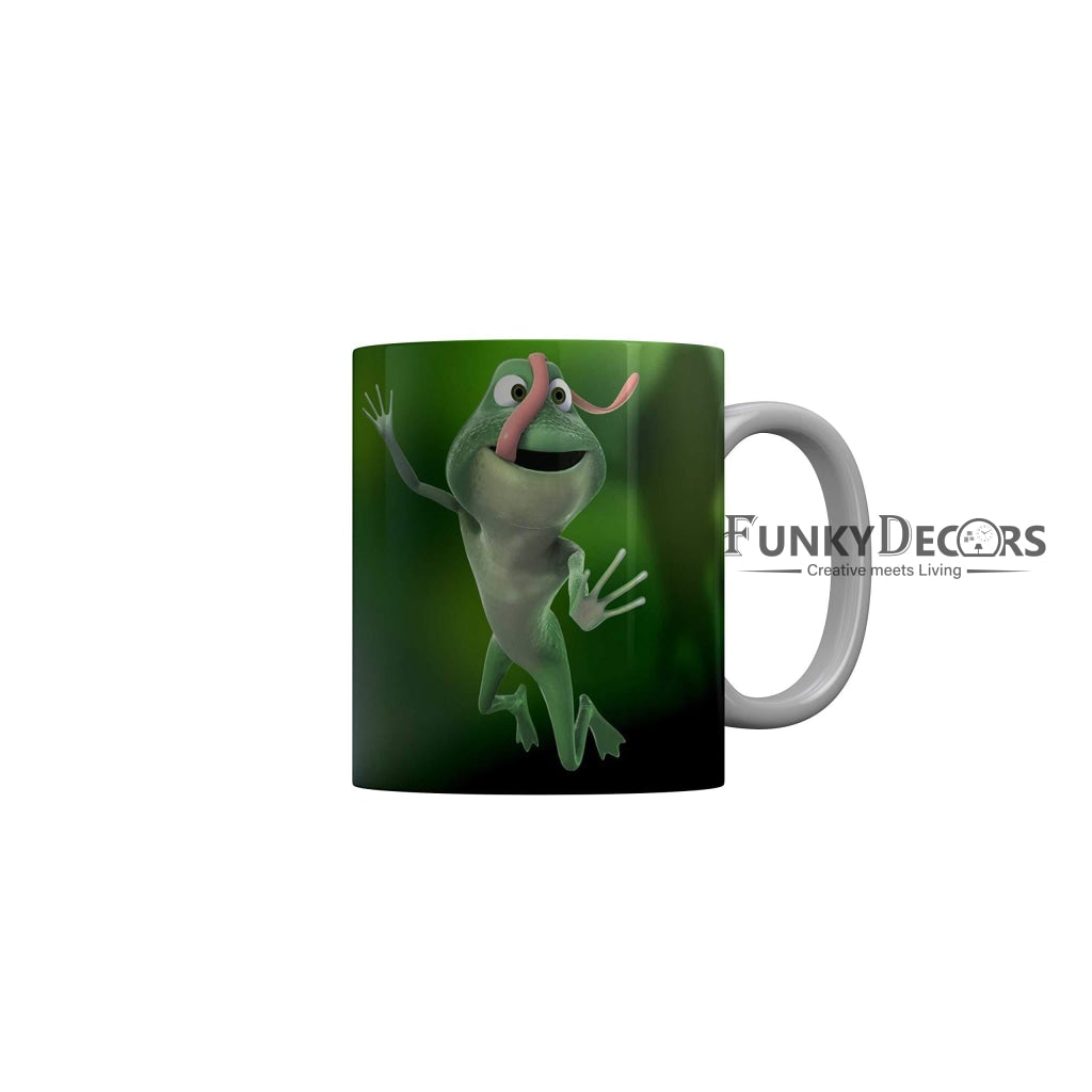 Funkydecors 3D Cartoon Ceramic Mug 350 Ml Multicolor Mugs