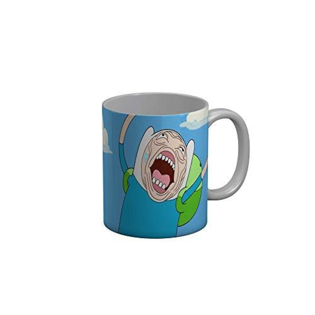 Funkydecors 3D Cartoon Ceramic Mug 350 Ml Multicolor Mugs