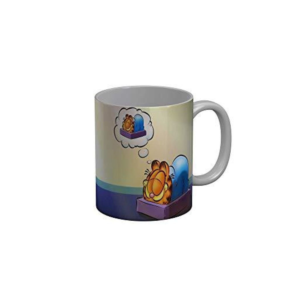 Funkydecors 3D Cartoon Ceramic Mug 350 Ml Multicolor Mugs