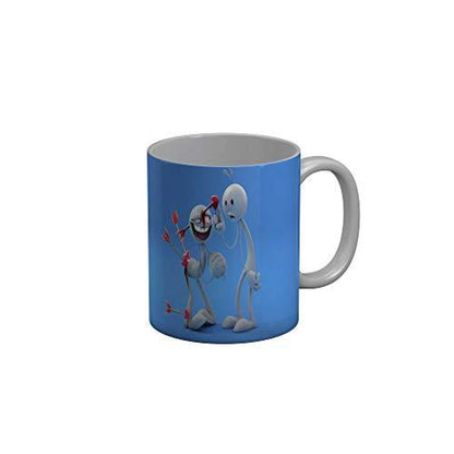 Funkydecors 3D Cartoon Ceramic Mug 350 Ml Multicolor Mugs