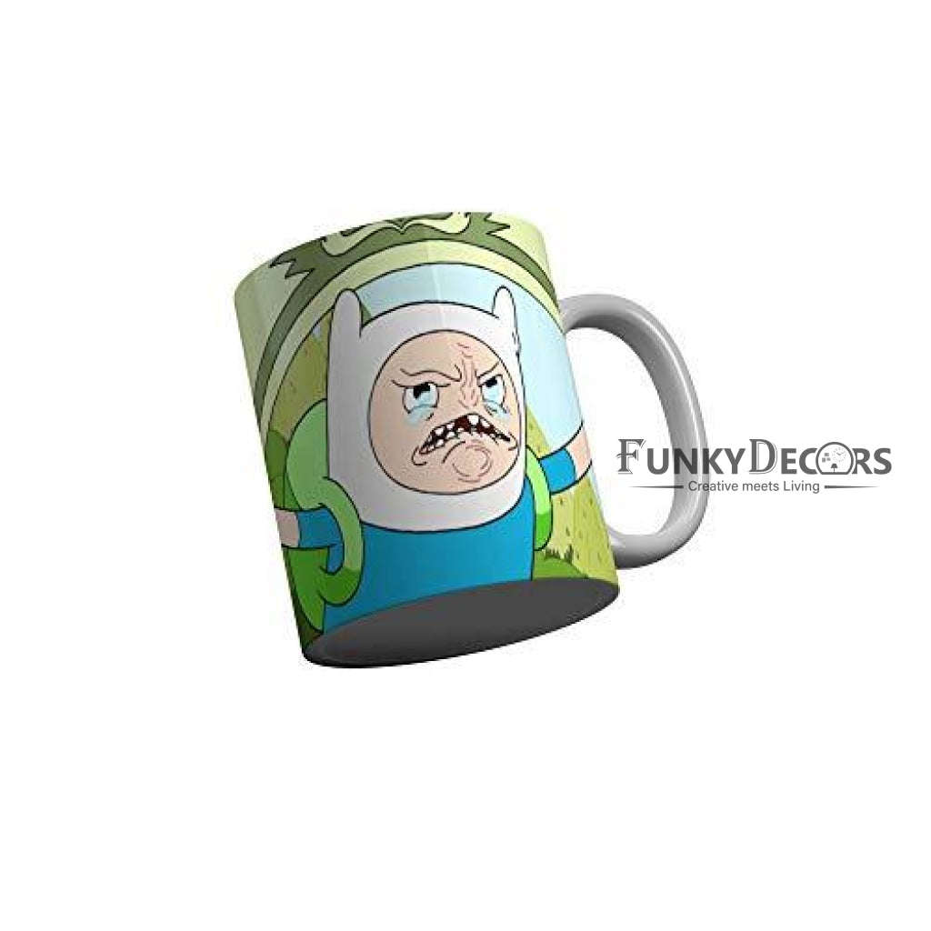 Funkydecors 3D Cartoon Ceramic Mug 350 Ml Multicolor Mugs