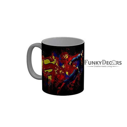 Funkydecors 3D Cartoon Ceramic Mug 350 Ml Multicolor Mugs